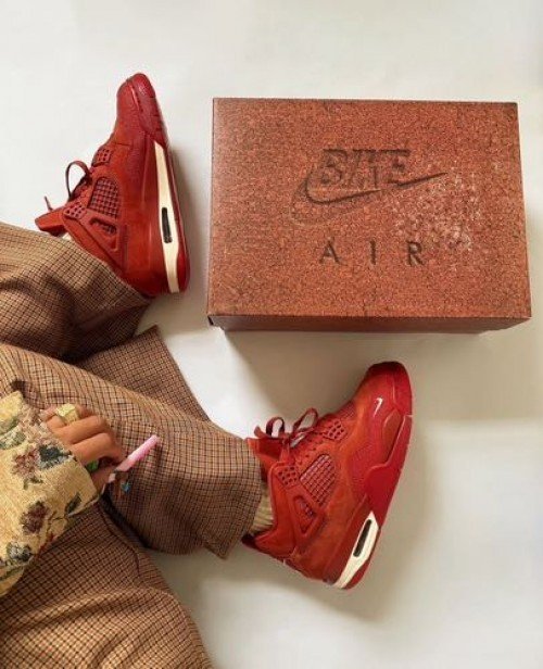 AIR_JORDAN 4 X NIGEL SYLVESTER BRICK BY BRICK semi Ua quality with keychain and Og box