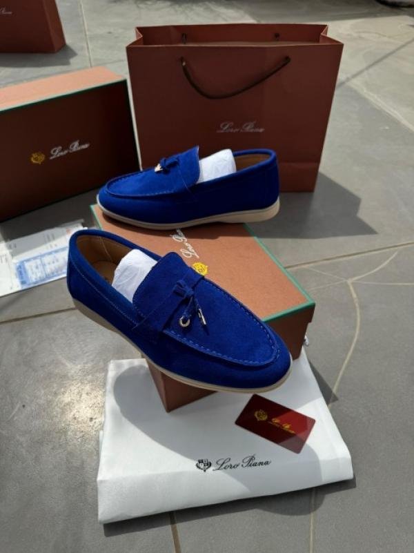 Loro Piano Loafers 19051 Navy