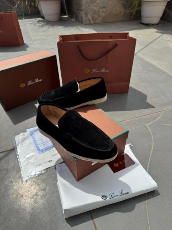 Loro Piano Loafers 18068 Black