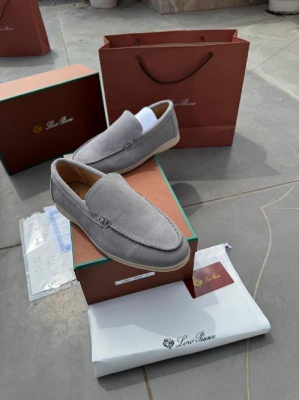 Loro Piano Loafers 18068 Grey