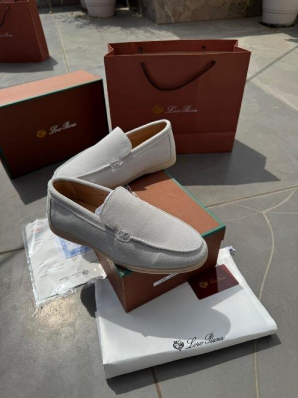 Loro Piano Loafers 18068 White