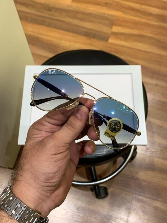 Rayban 3517 gold blue