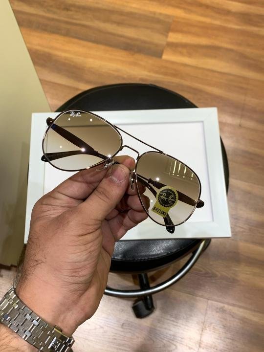 Rayban 3517 brown shaded