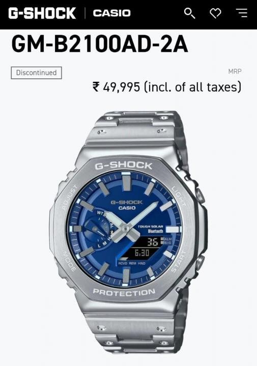 Casio G shock gm2100