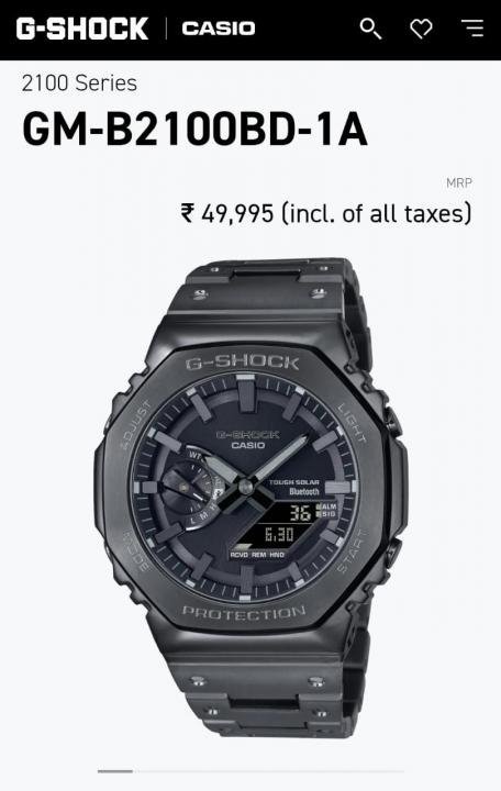 Casio G shock gm2100