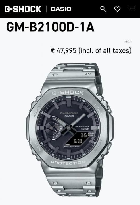 Casio G shock gm2100