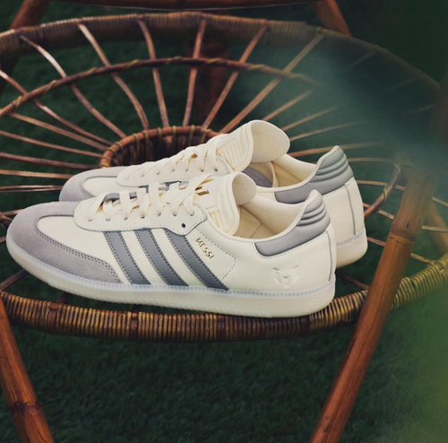 Adidas Samba X Messi Cream White