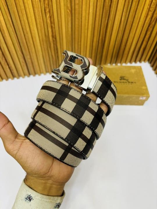 67 BURBERR_Y PREMIUM QUALITY AUTOMATIC LOCK BELT
