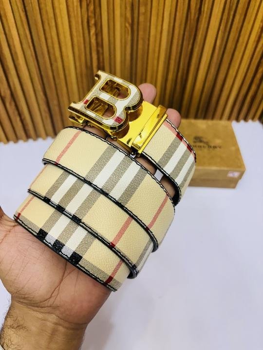 66 BURBERR_Y PREMIUM QUALITY AUTOMATIC LOCK BELT
