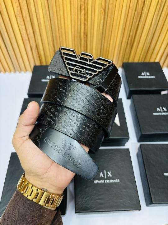54 AX ARMAN_I PREMIUM QUALITY BELT WITH BOX