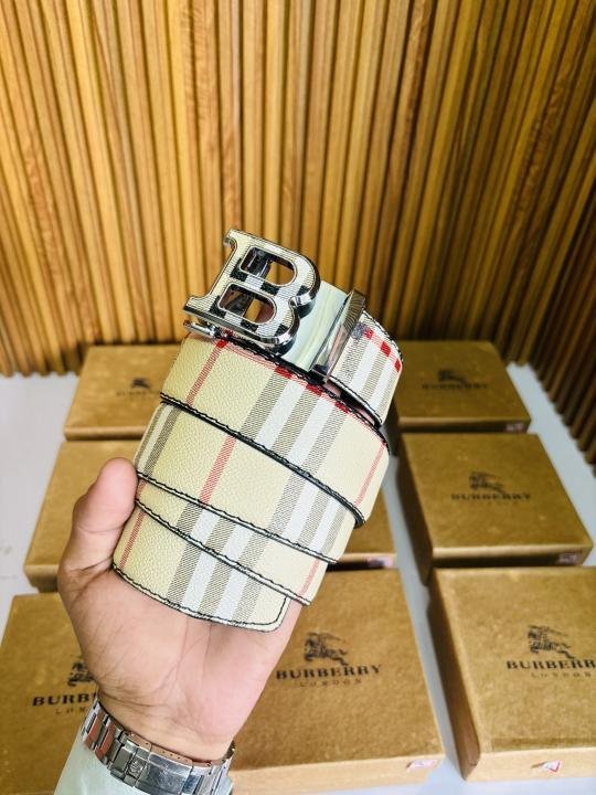 68 BURBERR_Y PREMIUM QUALITY AUTOMATIC LOCK BELT