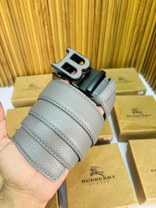 75 BURBERR_Y PREMIUM QUITY AUTOMATIC LOCK BELT