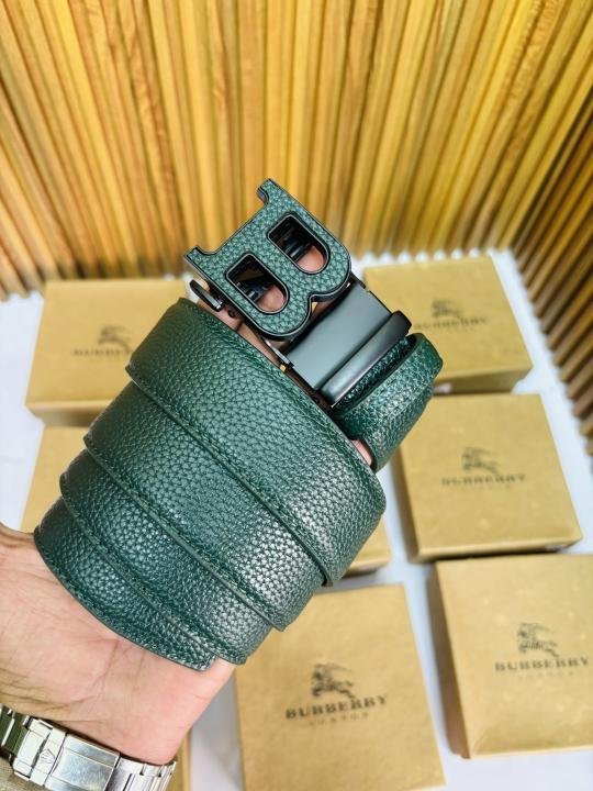 85 BURBERR_Y PREMIUM QUALITY AUTOMATIC LOCK BELT