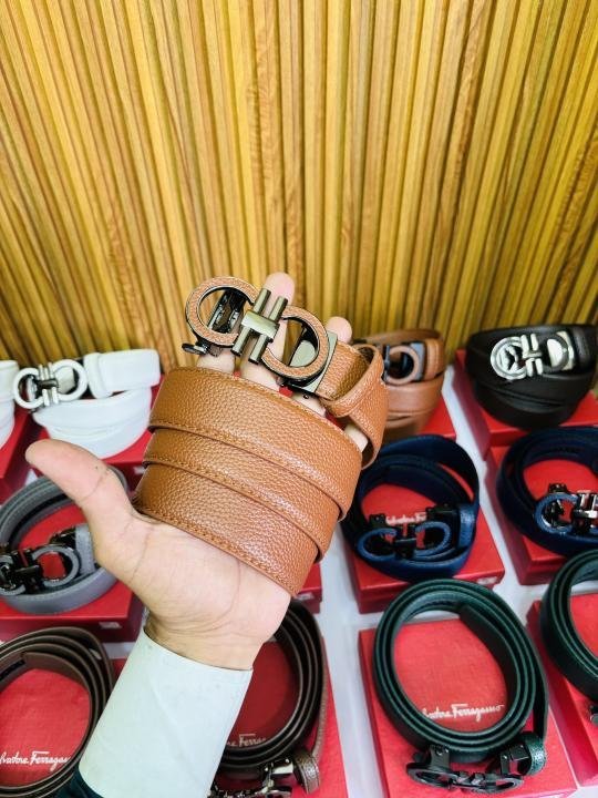 25 SF SALVATORE FERRAGAM_O PREMIUM QUALITY AUTOMATIC LOCK BELT