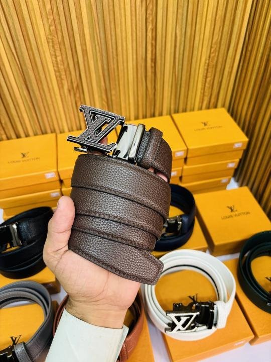 258 LV LOUIS VUITTO_N PREMIUM QUALITY AUTOMATIC LOCK BELT
