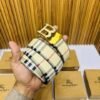 66 BURBERR_Y PREMIUM QUALITY AUTOMATIC LOCK BELT
