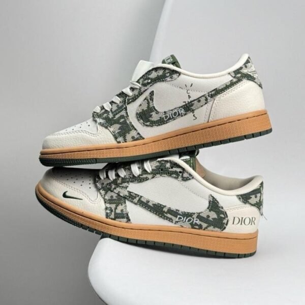 Nik ee air jordan 1 low x Dio.r Travis Scott