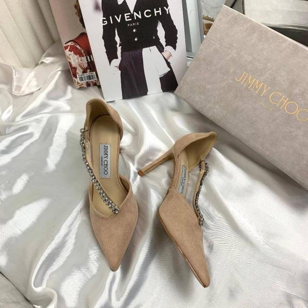 Jimmy_Choo_Stevie_100_Brown_Suede_Leather_Heels_For_Women_With_Original_Box_And_Carry_Bag