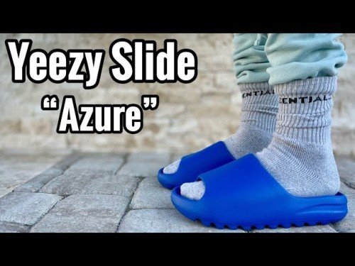 Adidass Yeezy Slide UA Azure