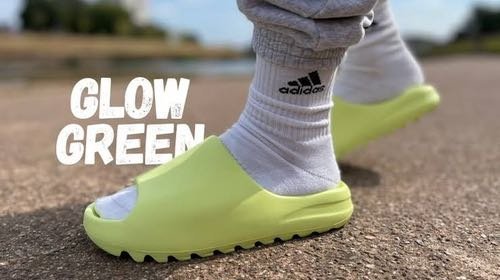 Adida_s Yeezy Slide Glow Green UA