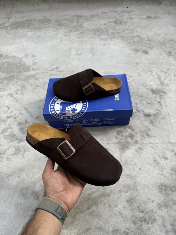 Birkenstock Boston Brown Suede 1909
