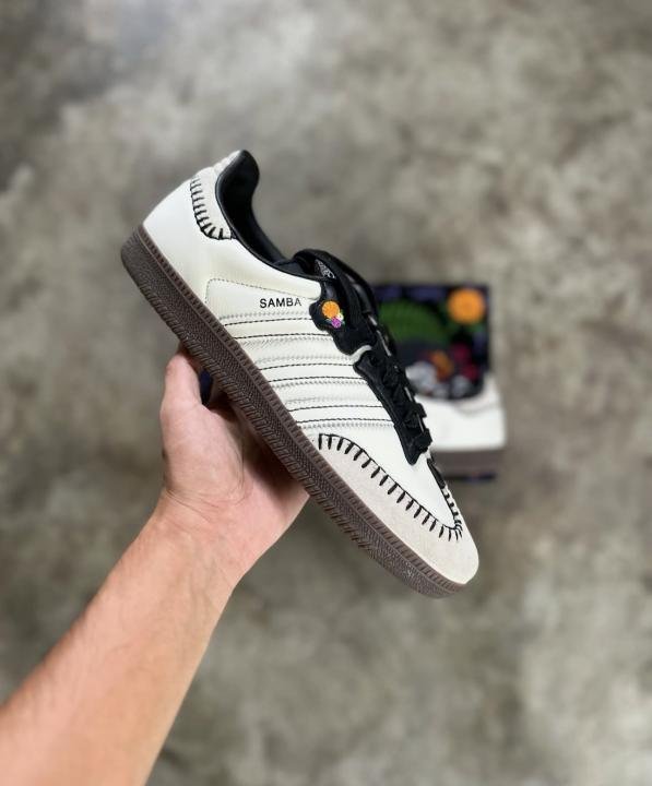 ADIDA.S SAMBA DIA DE MUERTOS PACK OF WHITE