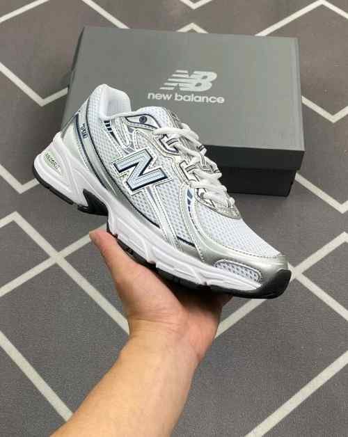 new Balancee Unisex 740 Navy with White and Shadow Grey
