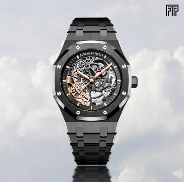 Audemars_piguet Royal Oak Skeleton Automatic Black-Black