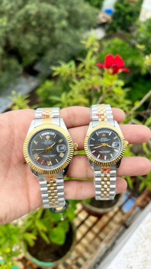Rolex Day Date Shift movement couple