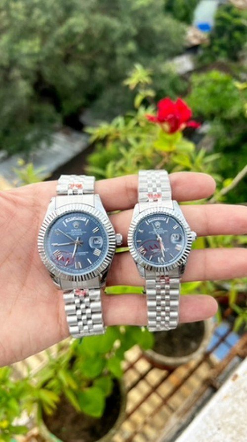 Rolex Day Date Shift movement couple