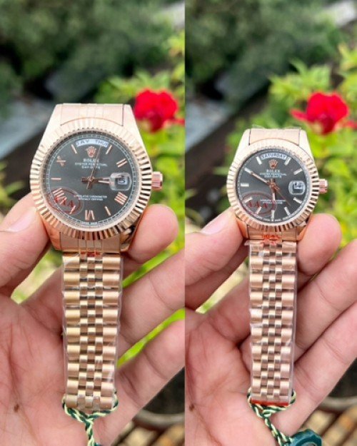 Rolex Day Date Shift movement couple