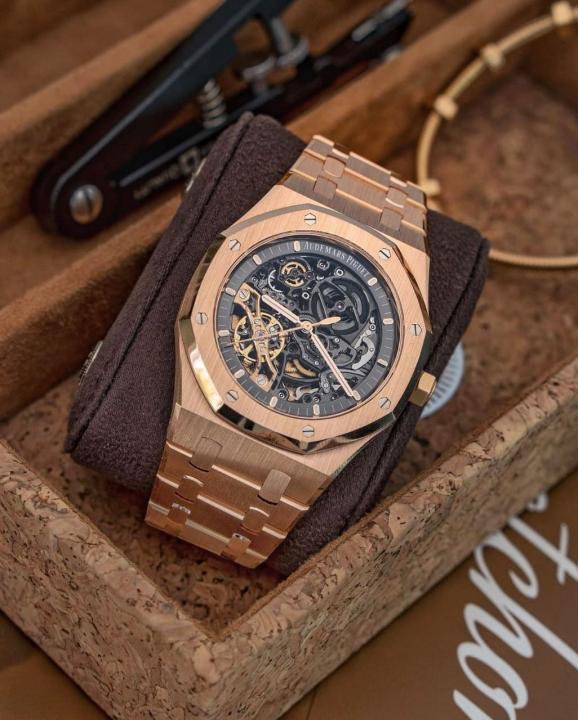 Audemars_piguet Royal Oak Skeleton Automatic Copper Black