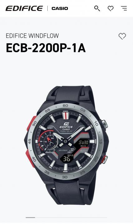 Casio Edifice Ecb-2200PB WindFlow