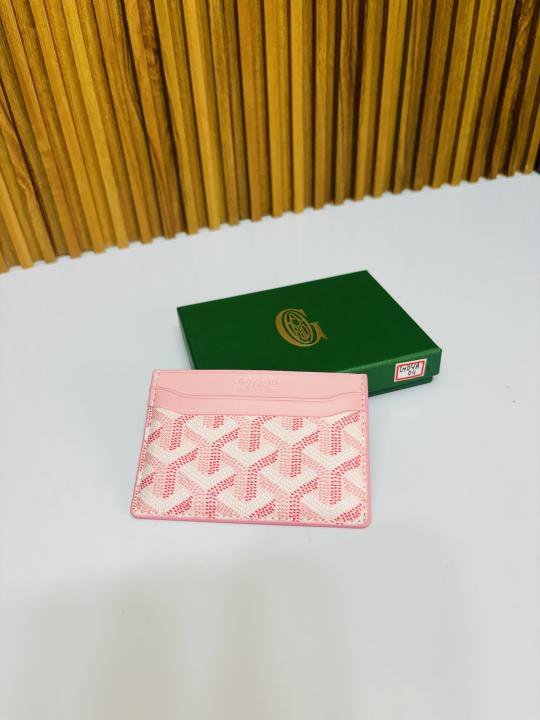 04 GOYARD PINK PREMIUM QUALITY CARD HOLDER WALLET