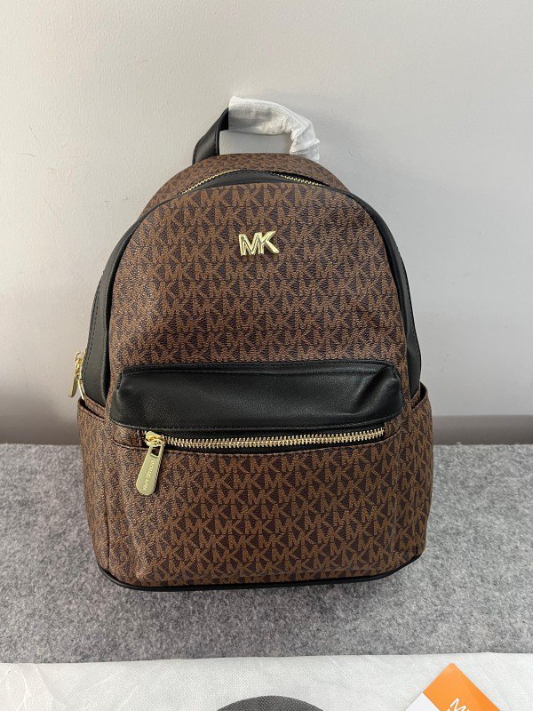 Michael_Kors_MK Rhea_Backpack_With_Dust_Bag_(Coffee-Black-22086)_Bagpack