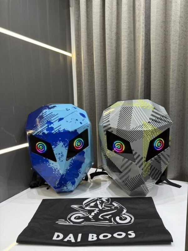 LED LIGHT BAGPACK GREY COLOUR PREMIUM QUALITY AVAILABLE