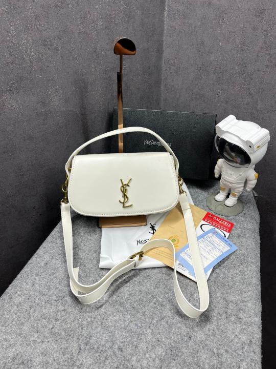 Ysl_Saint_Laurent_Leather_Shoulder_Bag_With_OG_Box_&_Dust_Bag_3866_White