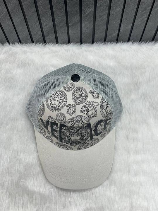 Versace Medusa Front Logo Premium Trucker Hat With Safety Box