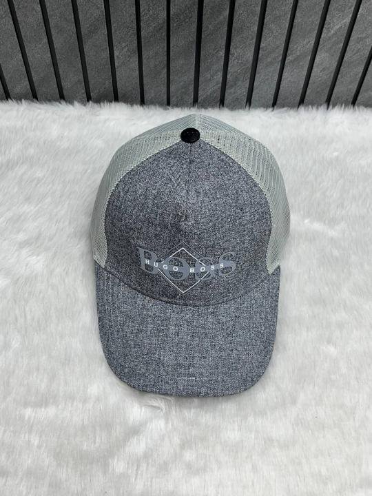Hugo_Boss_Front_Logo_Net_Premium_Unisex_Cap_With_Safety_Box