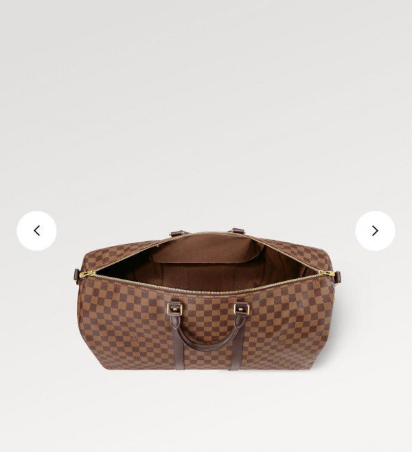 Louis_Vuitton_Keepall_55_Premium_Leather_Duffle_With_lock&Key_DustCover