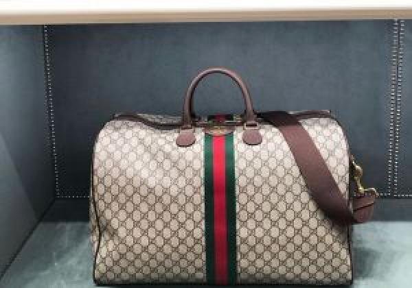 Gucci_duffle bag premium quality with dust cover