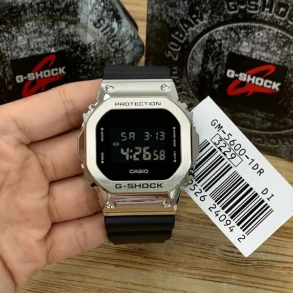 CASIO G SHOCK GMS DIGITAL SILVER