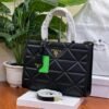Prada Leather Symbole Tote Bag With OG Box & Dust Bag (Black-890)(BSB)