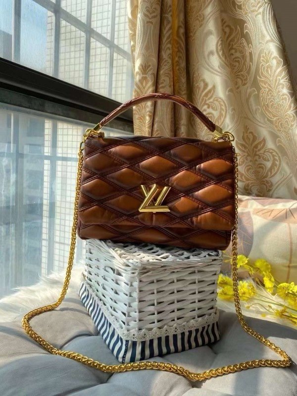 Louis Vuitton LV M23601 Go - 14 Premium With OG Box & Dust Bag (Camel - 708)(BSB)