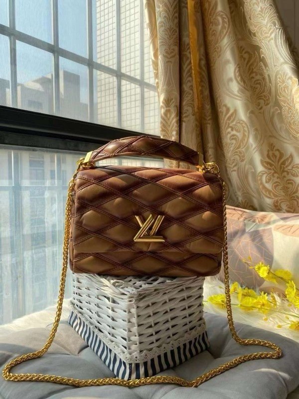Louis Vuitton LV M23553 Go - 14 Premium With OG Box & Dust Bag (L Brown - 706)(BSB)