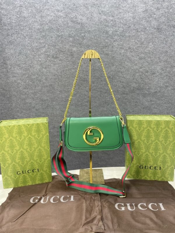 GuccI Blondie hand bag With folding box 282(BR)