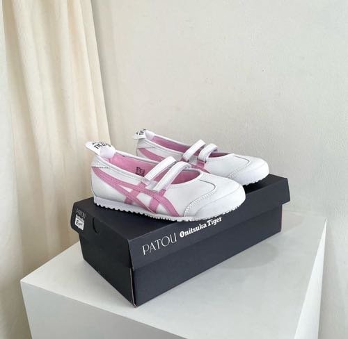 Patou x Onitsuka Tiger ballet flats White Top Quality With Og Box