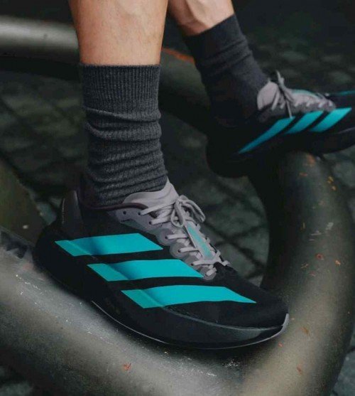 Adidass Adizero Evo SL Core BlackPure TealGrey Four
