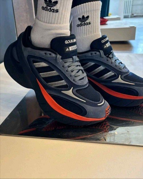 Adidiass Adizero Goukana Core Navy Preloved Red 284