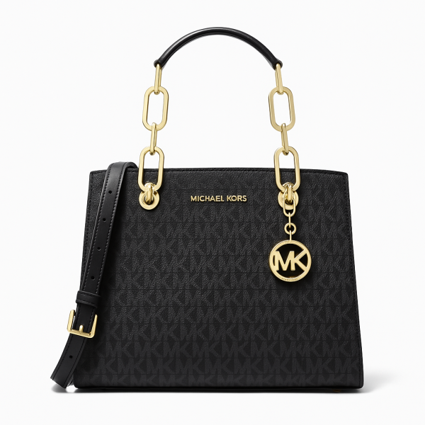 Michael_kors cynthia small signature logo satchel 5642